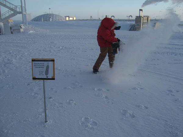 2 First Shot of the First South Pole Invitational